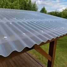 PET Wellrolle | 76/18 | 1,00 mm | Klar | C-Struktur | 1250 x 5000 mm #4