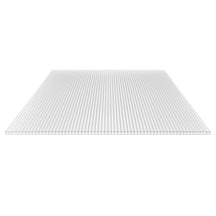 Polycarbonat Doppelstegplatte | 10 mm | Breite 1050 mm | Klar | 500 mm #1