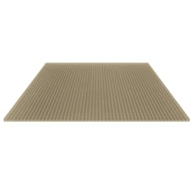 Polycarbonat Stegplatte | 16 mm | Breite 1200 mm | Bronze | 3500 mm #1