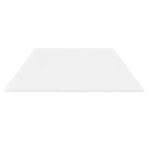 Polycarbonat Stegplatte | 16 mm | Breite 980 mm | Opal Weiß | 4500 mm #1