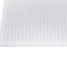 Polycarbonat Stegplatte | 16 mm | Breite 980 mm | Opal Weiß | Beidseitiger UV-Schutz | 2000 mm #4