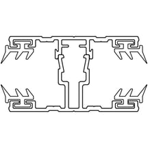 A1 Schraubprofil | Mittelprofil | 16 mm | Aluminium | Blank | 2500 mm #2