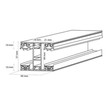 Mendiger | Mittelprofil | 25 mm | Thermo/Classic | Aluminium | Blank | 2500 mm #3