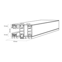 Mendiger | Randprofil | 16 mm | Thermo/Thermo | Aluminium | Blank | 5000 mm #3