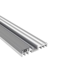 Mendiger | Thermo-Rand-Unterprofil | Kunststoff und Aluminium | Weiß | 4000 mm #1