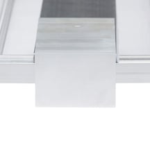 Bremswinkel | Für 16 mm Platten in Mendiger Profil | Aluminium | Breite 6 cm | Dunkelgrau #3