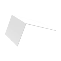 Bremswinkel | Für 16 mm Platten in Mendiger Profil | Aluminium | Breite 6 cm | Weiß #1