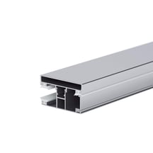 Klemmdeckel | Für DUO Profil | Aluminium | Blank | Länge 4500 mm #2