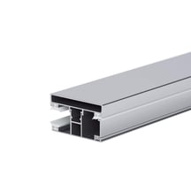 Klemmdeckel | Für DUO Profil | Aluminium | Blank | Länge 7000 mm #2