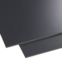HPL Schichtstoffplatte | Außen | 6 mm | Schwarzgrau (Schieferoptik) | 3,05 x 1,30 m #1
