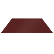 Flachblech | Stahl 0,50 mm | 25 µm Polyester | 8012 - Rotbraun #1