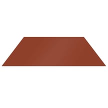 Flachblech | Stahl 0,50 mm | 35 µm Mattpolyester | 75 - Ziegelrot #1