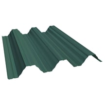 Hochprofil T92P | Dach | Stahl 0,50 mm | 25 µm Polyester | 6005 - Moosgrün #1