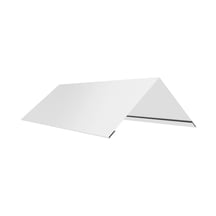 Firstblech flach | 145 x 145 x 2000 mm | 100° | Aluminium 0,70 mm | Alu Natur | Blank Aluminium #1