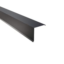Ortgangwinkel | 150 x 150 mm | Stahl 0,50 mm | 60 µm Puramid | 7016 - Anthrazitgrau #1