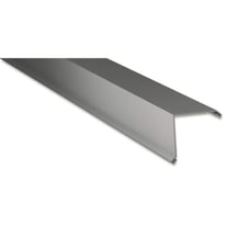 Ortgangwinkel | 200 x 200 mm | Stahl 0,50 mm | 25 µm Polyester | 9007 - Graualuminium #1