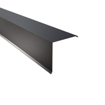 Ortgangwinkel | 200 x 200 mm | Stahl 0,75 mm | 60 µm Puramid | 7016 - Anthrazitgrau #1