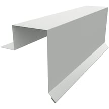 Ortgangwinkel | Stehfalzprofil PD-510-S | Stahl 0,50 mm | 25 µm Polyester | 7035 - Lichtgrau #1