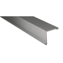 Pultabschluss | 115 x 115 mm | 80° | Stahl 0,50 mm | 25 µm Polyester | 9007 - Graualuminium #1