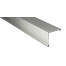 Pultabschluss | 115 x 115 mm | 80° | Stahl 0,63 mm | 25 µm Polyester | 9002 - Grauweiß #1