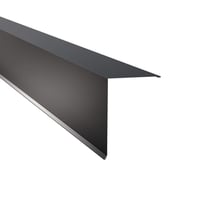 Pultabschluss | 20 x 25 cm | 80° | Stahl 0,63 mm | 25 µm Polyester | 7016 - Anthrazitgrau #1