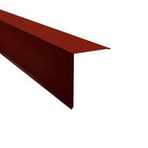 Pultabschluss | 200 x 250 mm | 85° | Stahl 0,50 mm | 35 µm Mattpolyester | 29 - Rot #1