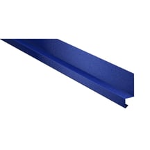 Sockelleiste | 50 x 25 x 20 mm | 100° | Stahl 0,50 mm | 25 µm Polyester | 5010 - Enzianblau #1