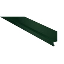 Sockelleiste | 50 x 25 x 20 mm | 100° | Stahl 0,75 mm | 25 µm Polyester | 6020 - Chromoxidgrün #1