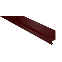 Sockelleiste | 50 x 25 x 20 mm | 100° | Stahl 0,50 mm | 35 µm Mattpolyester | 29 - Rot #1