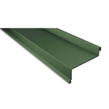 Sohlbank | 50 x 115 x 40 x 2000 mm | Stahl 0,50 mm | 25 µm Polyester | 6011 - Resedagrün #1