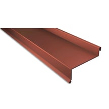 Sohlbank | 50 x 115 x 40 x 2000 mm | Stahl 0,63 mm | 25 µm Polyester | 8004 - Kupferbraun #1