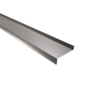 Sohlbank | 50 x 115 x 40 x 2000 mm | Aluminium 0,70 mm | 25 µm Polyester | 9007 - Graualuminium #1