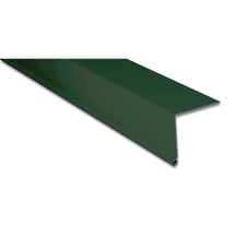 Traufenblech | 50 x 50 mm | 100° | Aluminium 0,70 mm | 25 µm Polyester | 6005 - Moosgrün #1