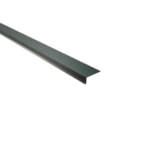 Traufenblech | 80 x 30 mm | 95° | Stahl 0,50 mm | 60 µm Puramid | 6005 - Moosgrün #1