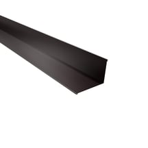 Wandanschluss | 16 x 11,5 cm | 95° | Stahl 0,75 mm | 25 µm Polyester | 8017 - Schokoladenbraun #1