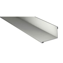 Wandanschluss | 160 x 115 mm | 95° | Stahl 0,63 mm | 25 µm Polyester | 9002 - Grauweiß #1