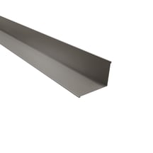 Wandanschluss | 160 x 115 mm | 95° | Aluminium 0,70 mm | 25 µm Polyester | 9007 - Graualuminium #1