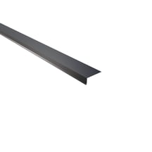 Wandanschluss | 22 x 15 cm | 95° | Stahl 0,63 mm | 25 µm Polyester | 7016 - Anthrazitgrau #1