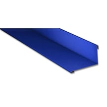 Wandanschluss | 220 x 150 mm | 95° | Stahl 0,50 mm | 25 µm Polyester | 5010 - Enzianblau #1