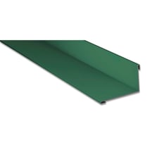 Wandanschluss | 220 x 150 mm | 95° | Stahl 0,50 mm | 25 µm Polyester | 6020 - Chromoxidgrün #1