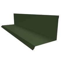Wandanschluss | Typ 2 | 100 x 110 x 2000 mm | 90° | Stahl 0,50 mm | 35 µm Mattpolyester | 011 - Grün #1