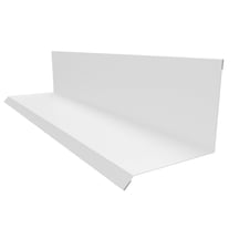 Wandanschluss | Typ 2 | 100 x 110 x 2000 mm | 90° | Stahl 0,50 mm | 25 µm Polyester | 7035 - Lichtgrau #1