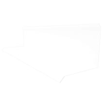 Wandanschluss | Typ 3 | 100 x 110 x 2000 | 90° | Stahl 0,75 mm | 25 µm Polyester | 9010 - Reinweiß #1