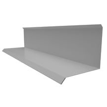 Wandanschluss | Typ 3 | 100 x 110 x 2000 mm | 90° | Stahl 0,50 mm | 25 µm Polyester | 9007 - Graualuminium #1