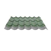 Pfannenblech 2/1060 | Anti-Tropf 1000 g/m² | Stahl 0,50 mm | 25 µm Polyester | 6002 - Laubgrün #4