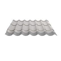 Pfannenblech 2/1060 | Anti-Tropf 1000 g/m² | Stahl 0,50 mm | 25 µm Polyester | 9002 - Grauweiß #4