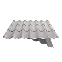 Pfannenblech 2/1060 | Anti-Tropf 1000 g/m² | Stahl 0,50 mm | 25 µm Polyester | 9002 - Grauweiß #5