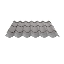 Pfannenblech 2/1060 | Anti-Tropf 1000 g/m² | Stahl 0,50 mm | 25 µm Polyester | 9007 - Graualuminium #4