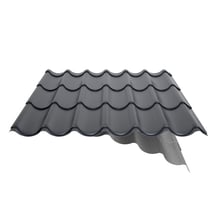 Pfannenblech 2/1060 | Anti-Tropf 700 g/m² | Aluminium 0,70 mm | 25 µm Polyester | 7016 - Anthrazitgrau #6