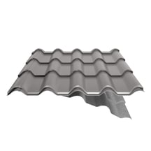 Pfannenblech EUROPA | Anti-Tropf 1000 g/m² | Stahl 0,50 mm | 25 µm Polyester | 9007 - Graualuminium #5